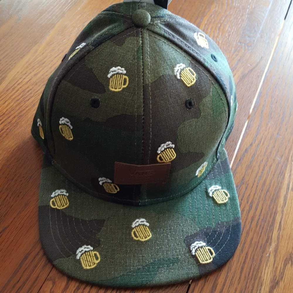 Vans Beer/Camo print hat